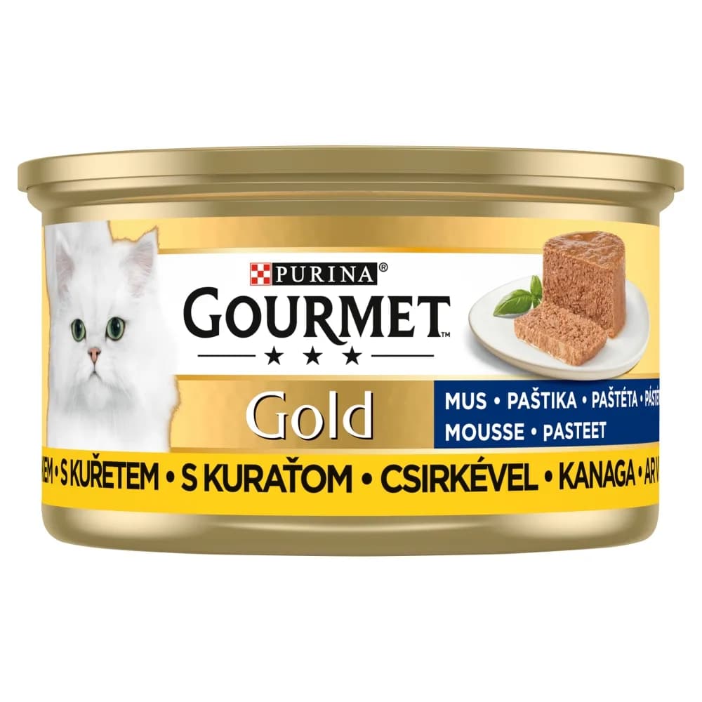 Gourmet Purina Gold mus z kurczakiem 85 g