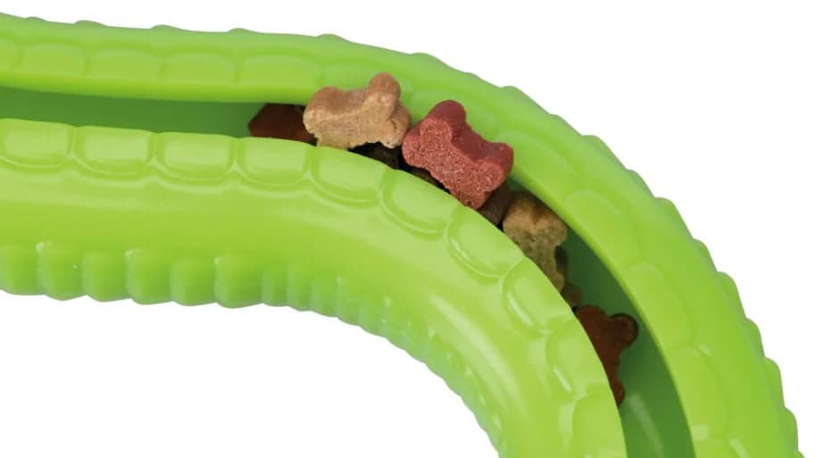 Trixie Wąż na przysmaki dla psa – zielony, 42 cm