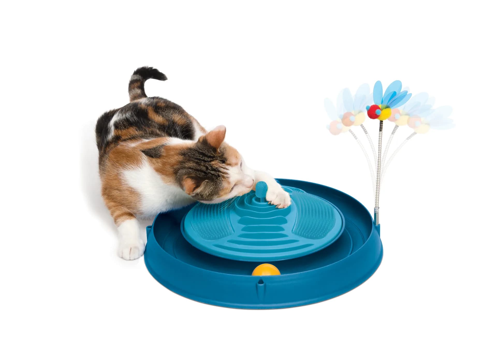 Catit Tor Play 'n Scratch z masażerem dla kota od Hagen