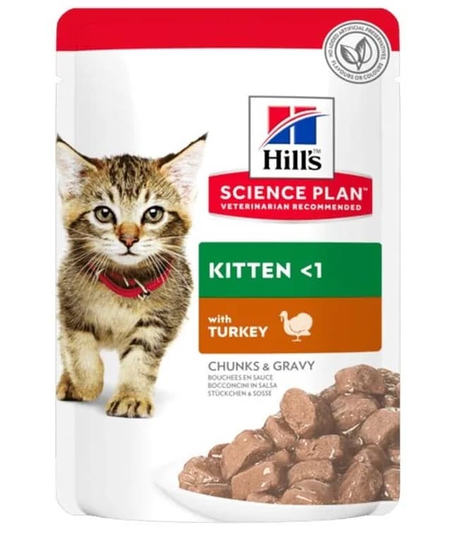 Hill's Sp Feline Kitten Turkey Indyk saszetka 85 g