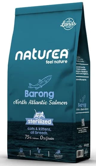 Naturea Cat & Kitten North Atlantic Salmon karma sucha dla kota Łosoś 1 6 kg