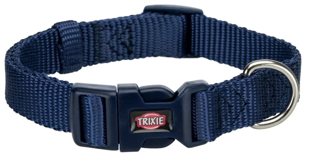 Trixie Obroża nylonowa Premium dla psa indygo 35-55 cm