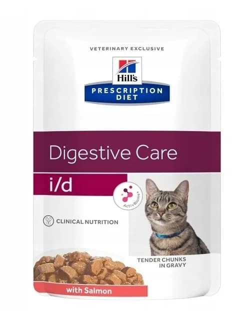 Hill's Pd Feline Prescription Diet i/d Salmon New 605730 karma 85 g