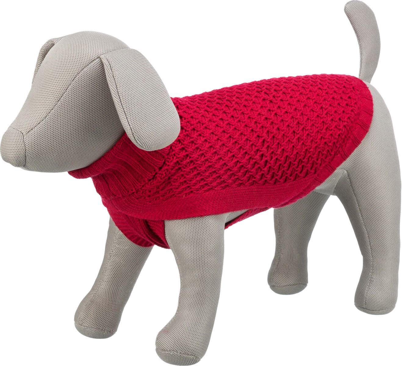 Trixie Sweter Norwood dla psa – czerwony, XS: 24 cm