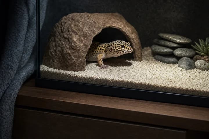 Awaria prądu a terrarium — jak długo gad wytrzyma bez grzania i co robić zimą