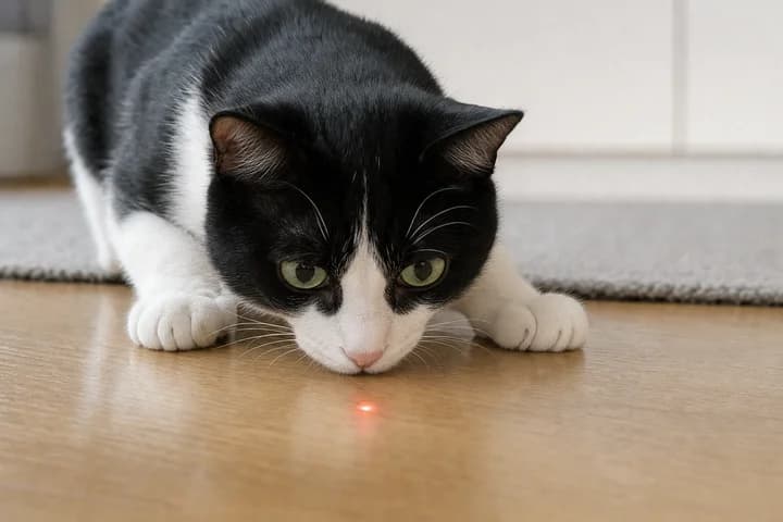 Laser dla kota - czy to bezpieczna zabawa i jak jej używać