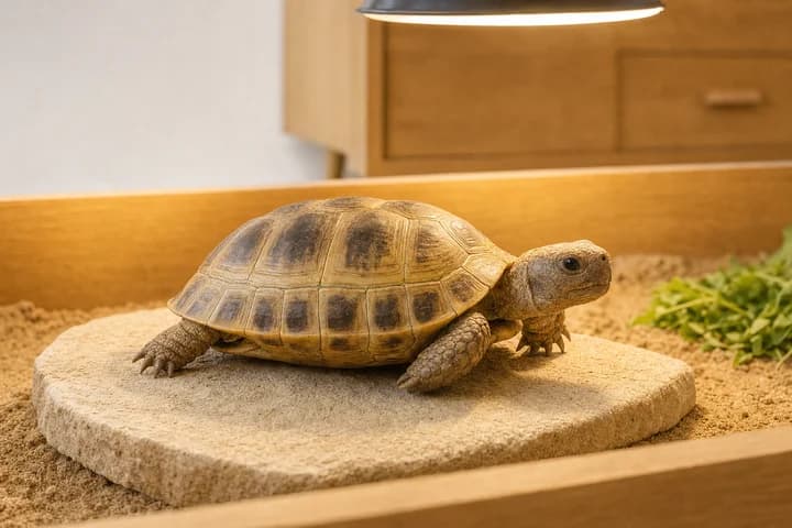 Miękki pancerz u żółwia — wapń, UVB i choroba metaboliczna kości