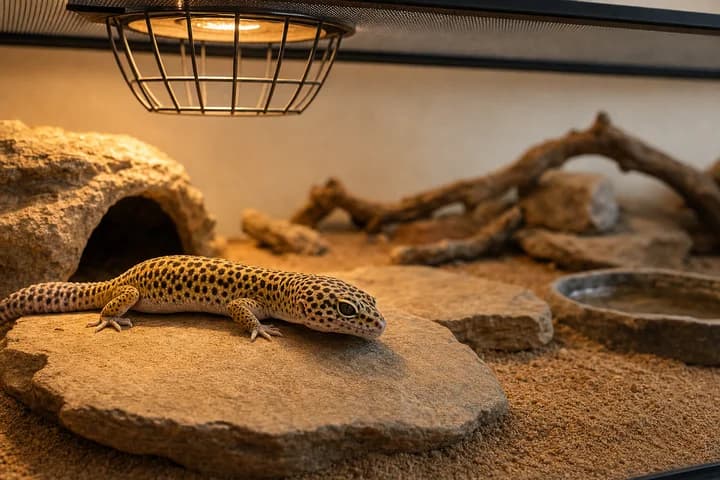 Ogrzewanie terrarium — mata, kabel, żarówka czy emiter i dlaczego termostat jest obowiązkowy