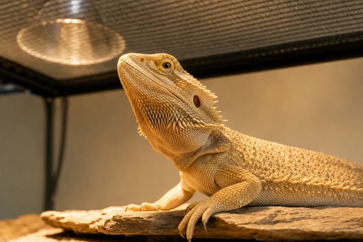 Oświetlenie UVB w terrarium — jaka lampa, z jakiej odległości i kiedy wymienić