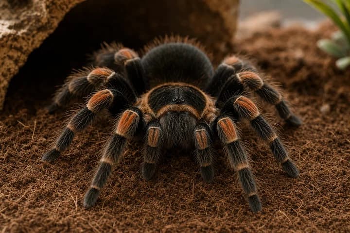 Ptasznik dla początkujących — kompletny poradnik: terrarium, karmienie i linienie