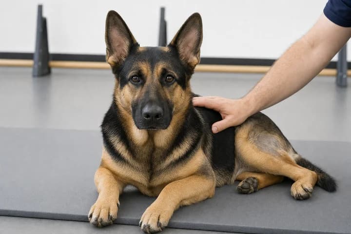 Rehabilitacja psa — kiedy pomagają fizjoterapia i ćwiczenia w wodzie