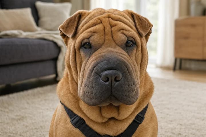Shar pei - charakter, pielęgnacja fałdów, zdrowie i dla kogo jest ta rasa
