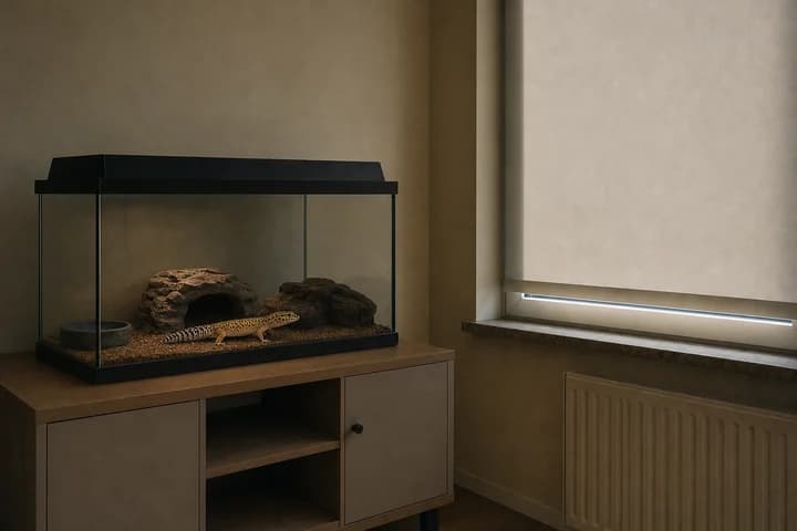 Upał a terrarium: jak chronić gada, płaza i ptasznika przed przegrzaniem