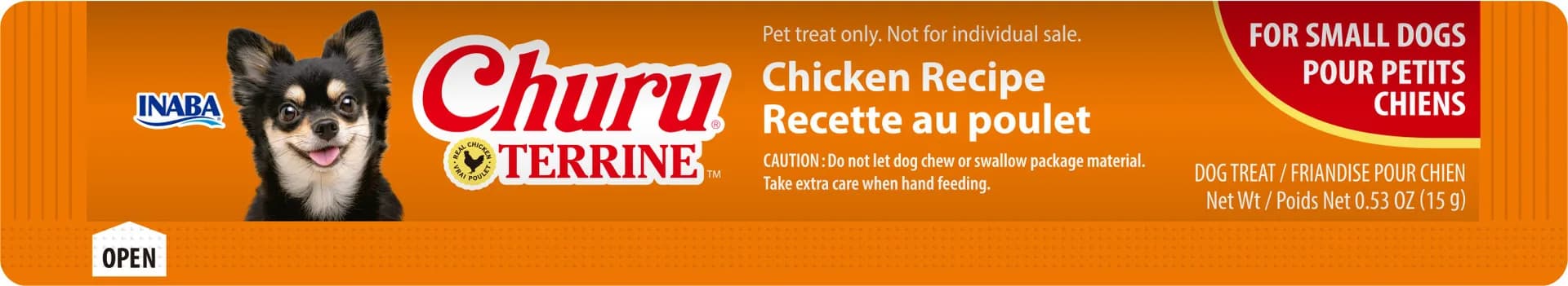INABA Dog Churu Terrine Chicken przysmak dla psów 4 x 15 g (60 g)