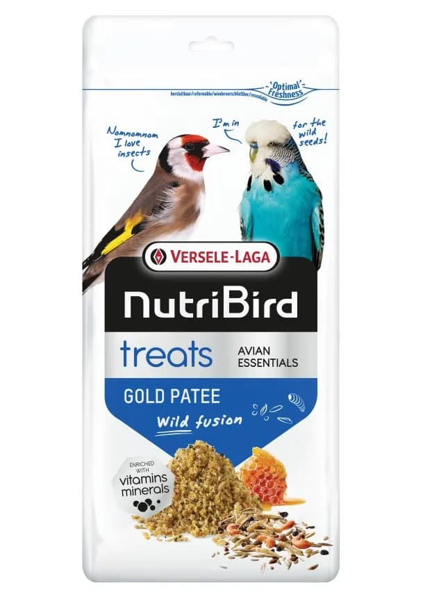 Versele-Laga NutriBird Treats Gold Patee Wild Fusion Mieszanka dla małych ptaków 0,25 kg