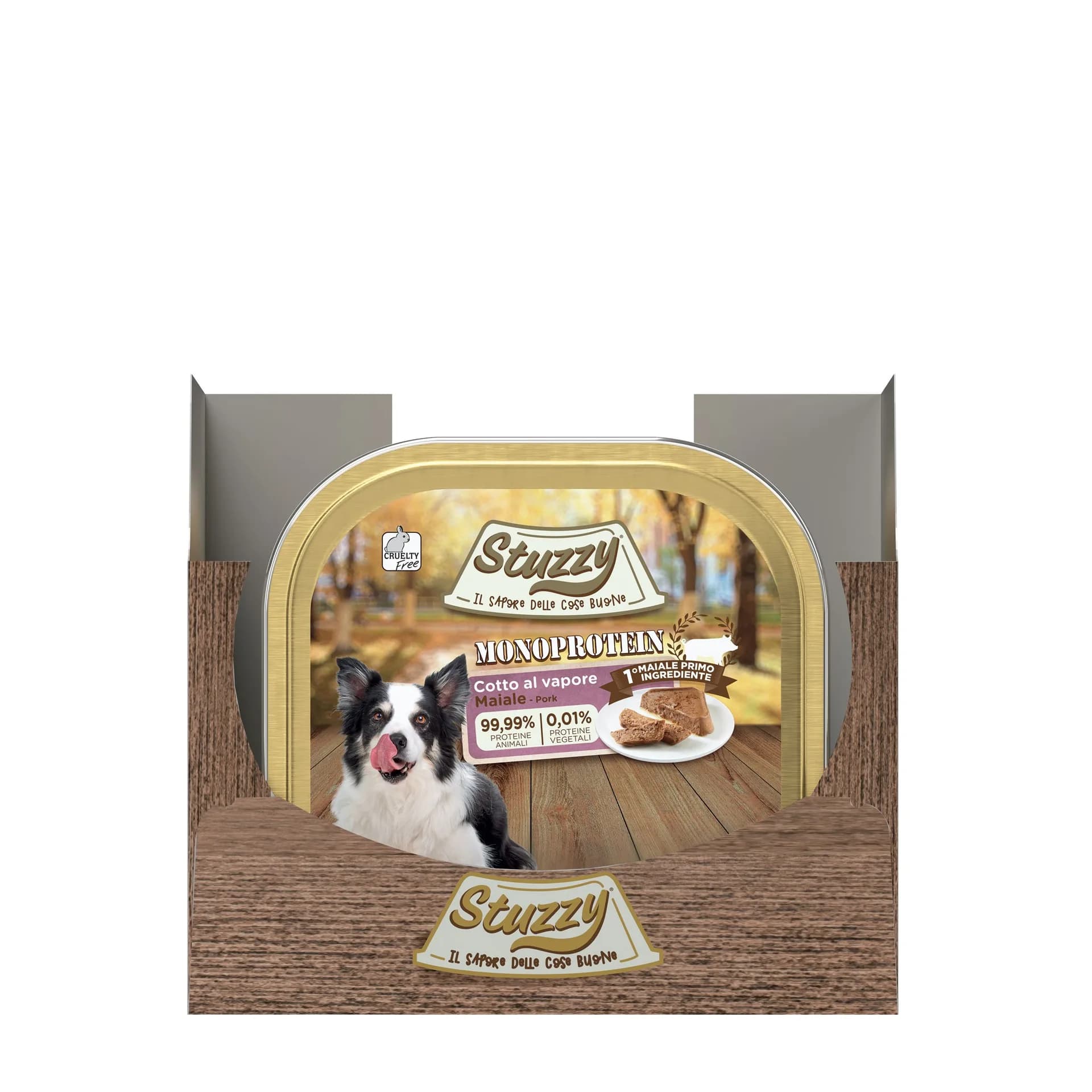 Stuzzy Monoprotein karma mokra dla psa o smaku wieprzowina pasztet 100 g