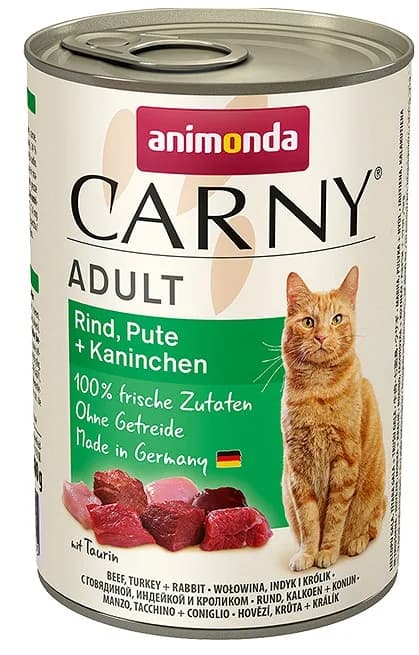 Animonda Carny puszka kot Wołowina indyk królik