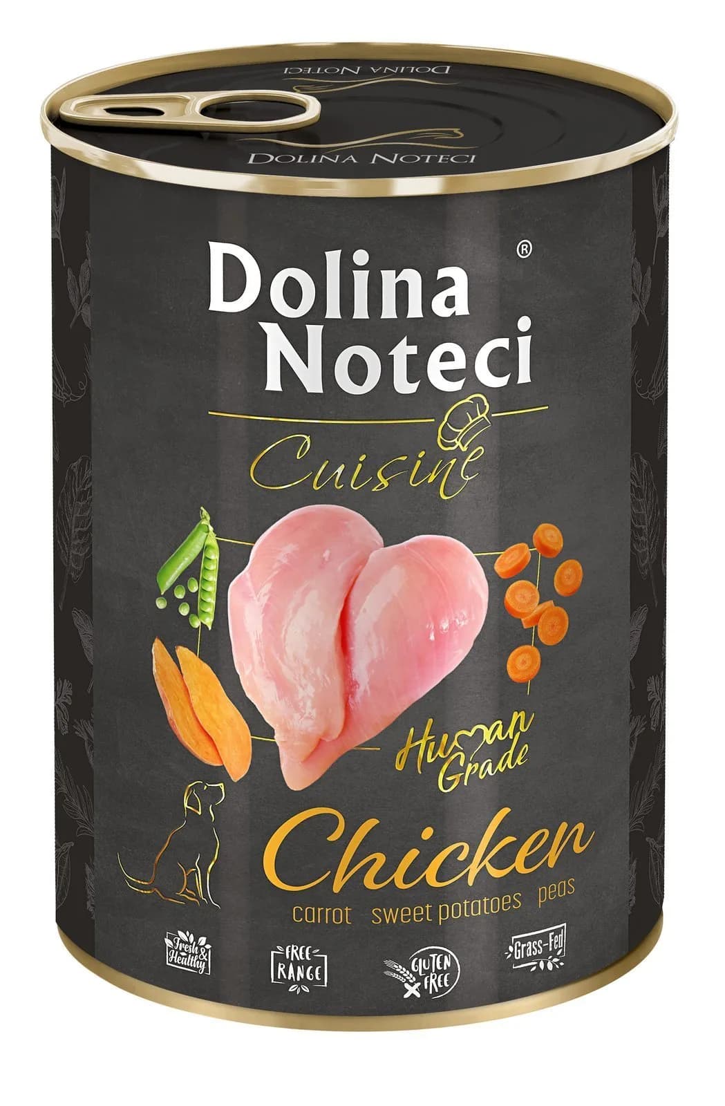 Dolina Noteci Premium Cuisine kurczak dla psa 400 g