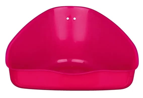 Trixie Narożna toaleta dla gryzoni – 30 cm, 36 × 21 × 30