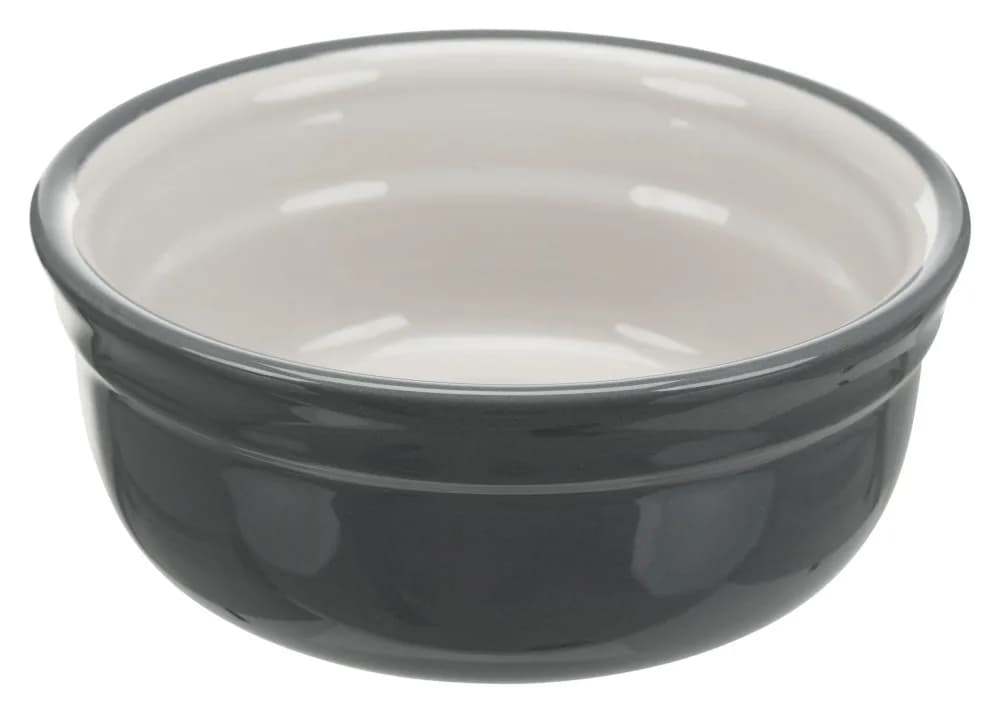 Trixie zestaw misek na stojaku, ceramika/metal / Φ 15 cm 0,6 l