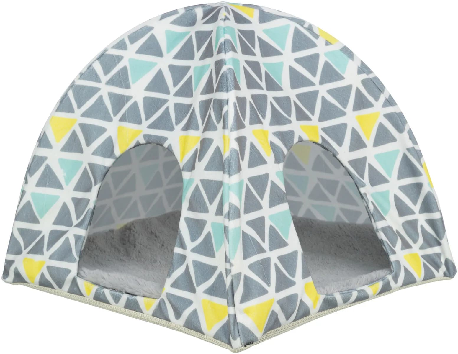 Trixie Sunny wigwam dla kawii/królików wielokolorowy/szara 37 x 35 x 37 cm