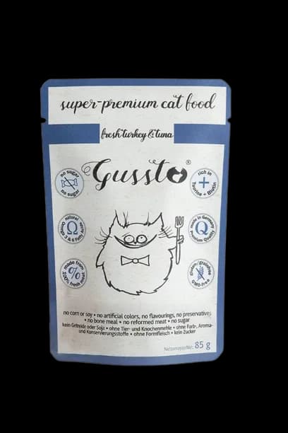 Gussto Cat puszka Fresh Turkey&Tuna dla kota – 85 g