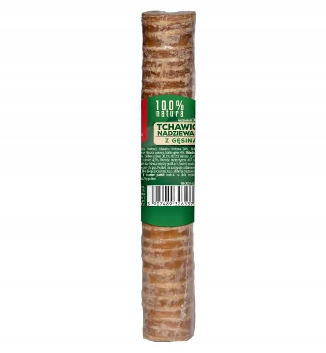 Maced Naturalny Przysmak dla psa Tchawica Duża Nadziewana Gęsiną 150 g