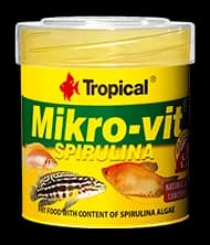 Tropical Mikrovit Spirulina dla narybku XS
