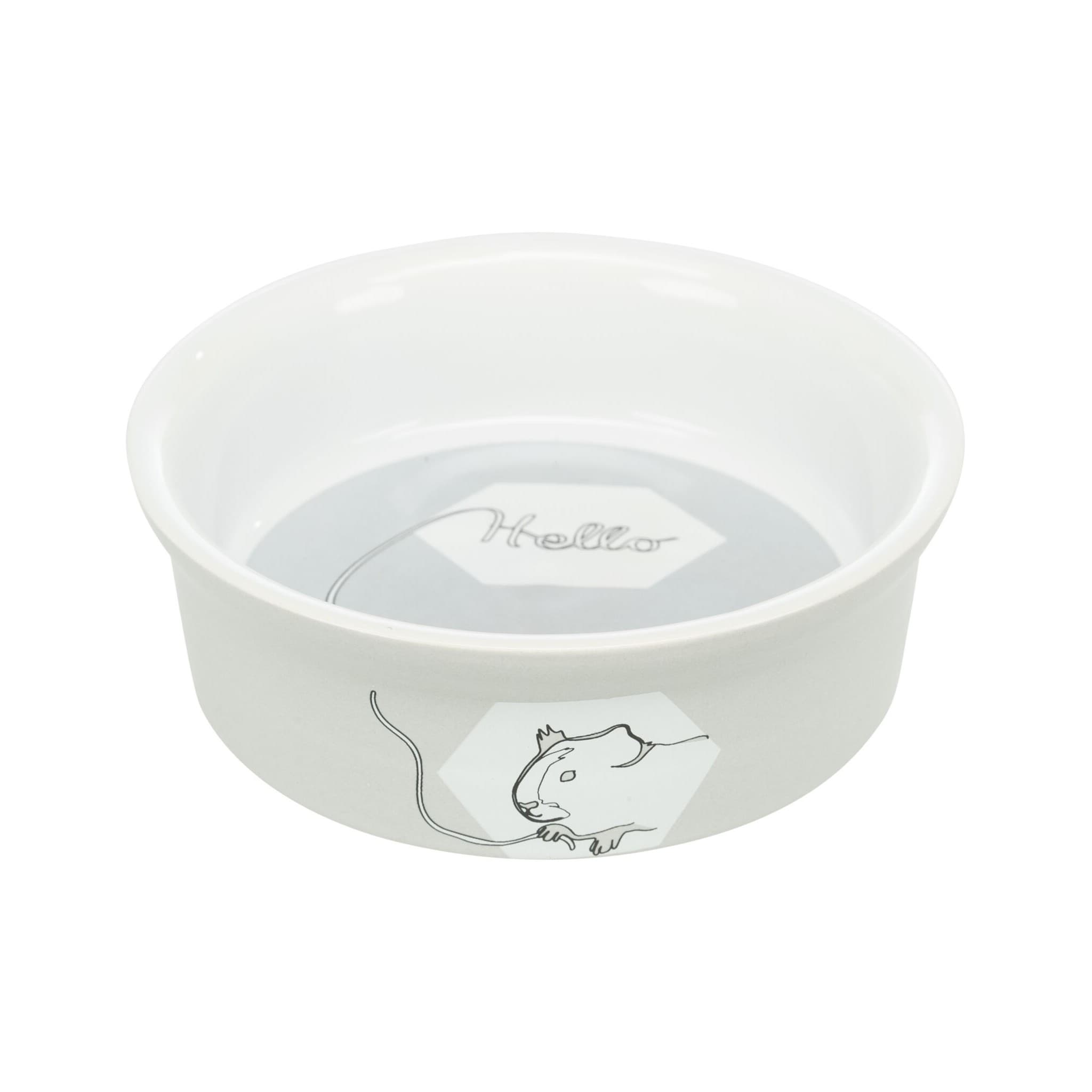 Trixie miska dla kawii domowej ceramiczna z nadrukiem 240 ml ø 11 cm