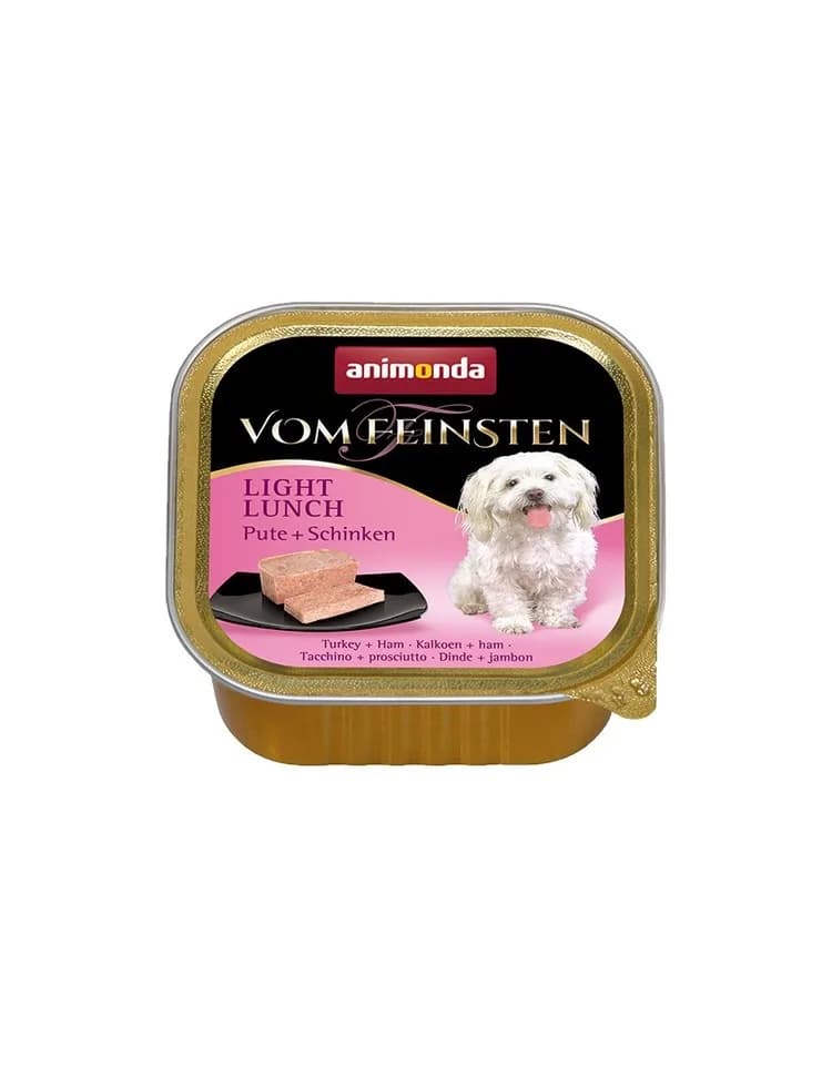 Animonda Vom Feinsten Adult karma mokra z indykiem i szynką dla psa 150 g