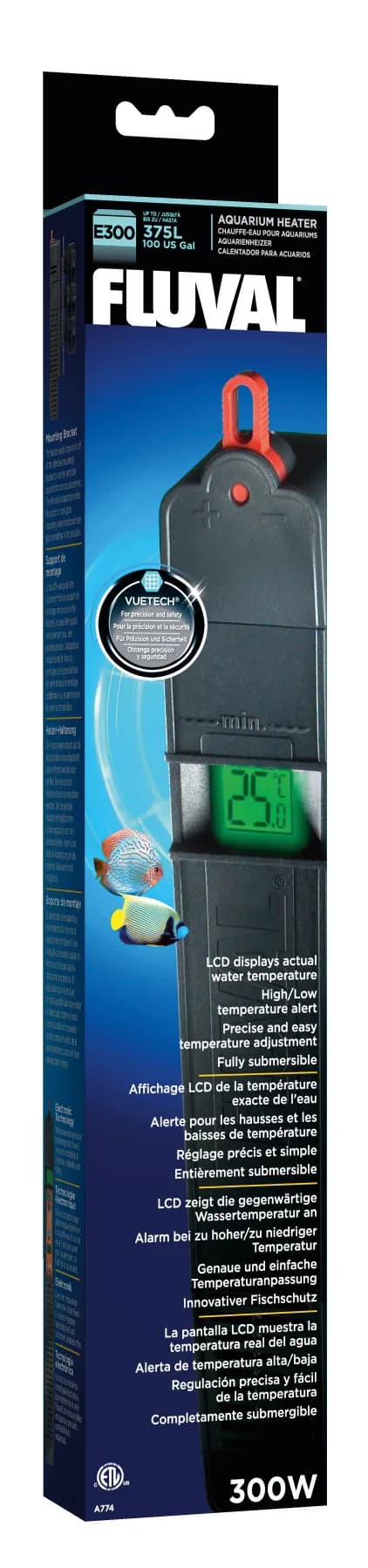 Fluval Grzałka E – 50 W