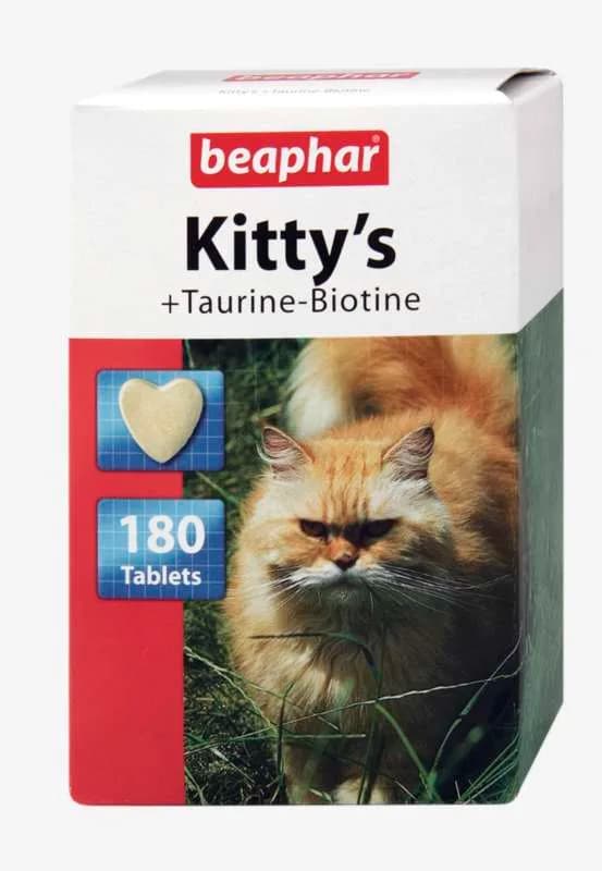 Beaphar Kitty's Taurine Biotine przysmak witaminowy dla kotów 75 ztuk – 75 szt.