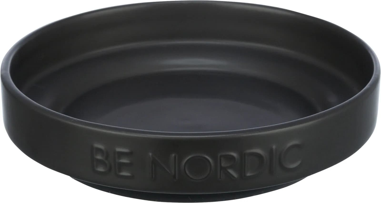 Trixie Be Nordic miska dla kota czarna ceramika/guma /o czarny 16 cm 0 3 l