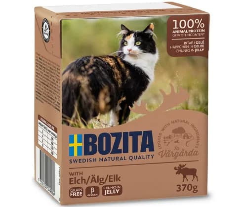 Bozita Łoś w galaretce mokra karma dla kotów 370 g