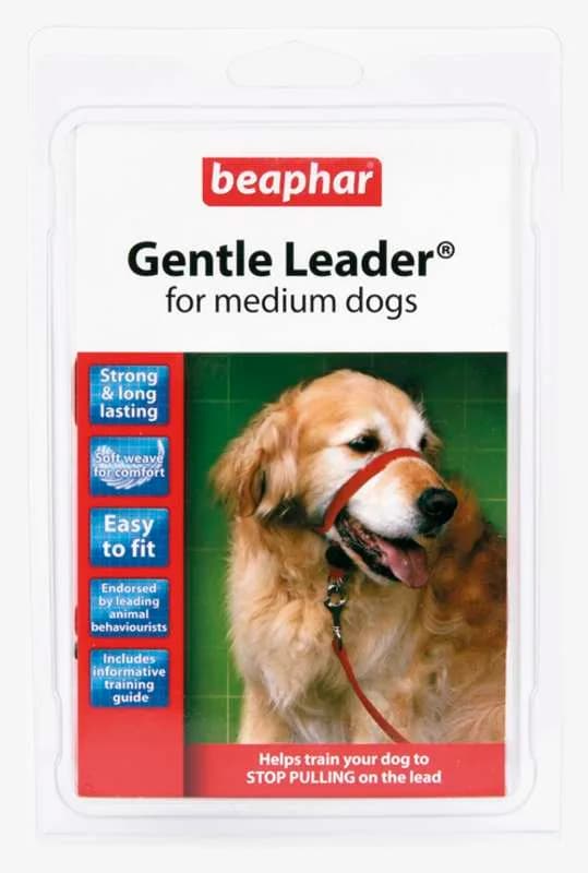 Beaphar Gentle Leader obroża uzdowa – czerwony, S