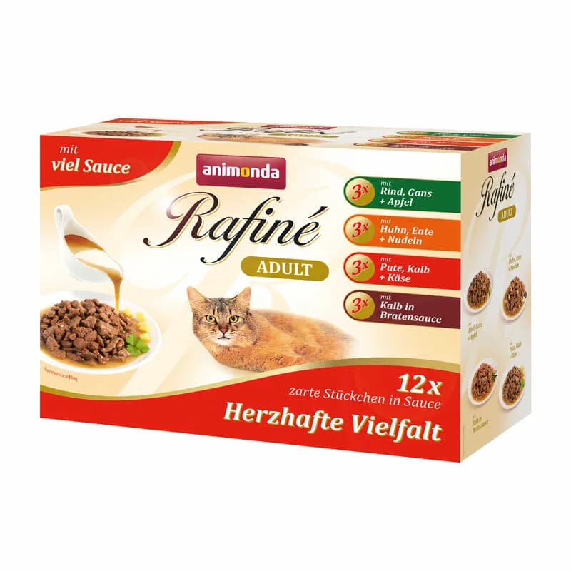 Animonda Multi Rafine Soupe Savoury Variety dla kota 12 × 100 g karma mokra