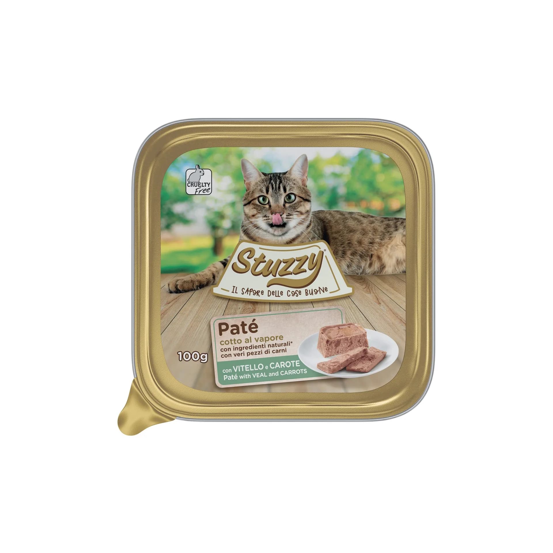 Stuzzy Pate karma mokra dla kota o smaku cielęciny z marchewką 100 g