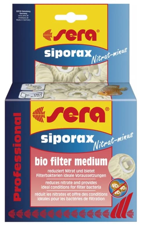 Sera Siporax Nitrat-minus Professional Wysokowydajne medium filtracyjne 500 ml