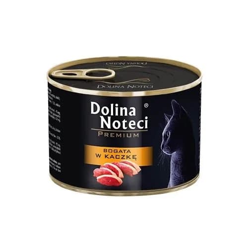 Dolina Noteci Premium kot puszka Bogata w kaczkę dla kota