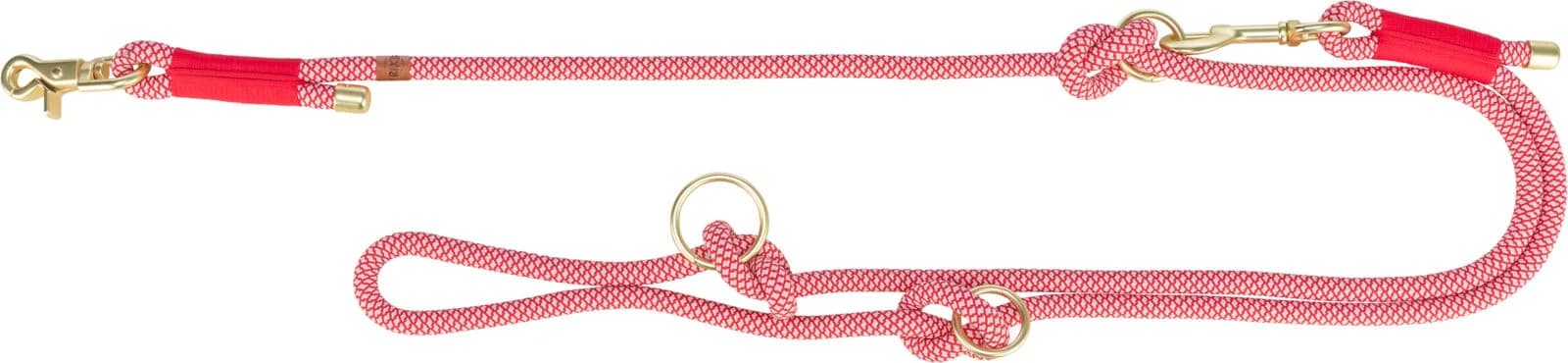 Trixie Soft Rope, smycz, dla psa – czarny / szary
