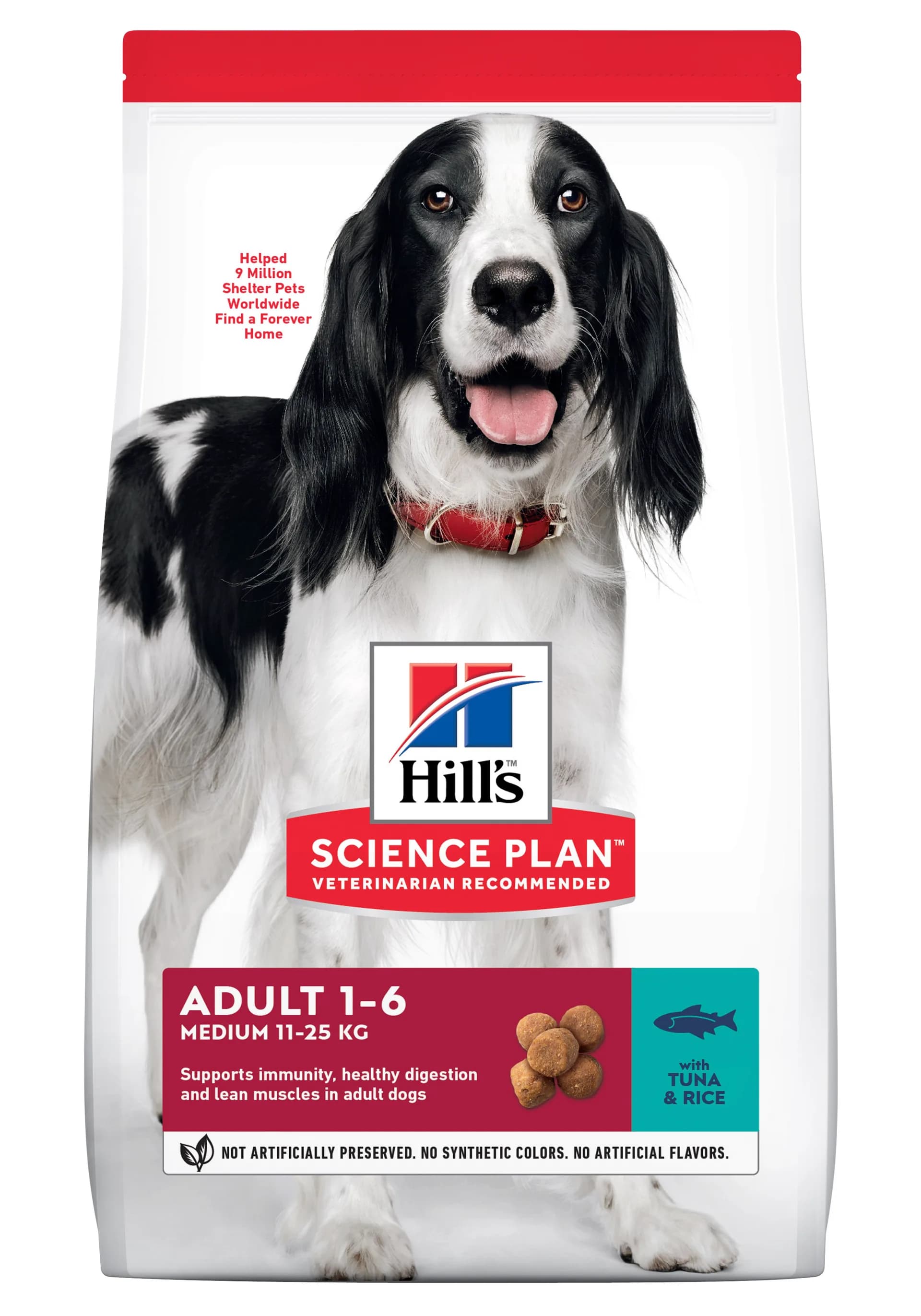 Hill's SP Canine Adult Medium Tuna&Rice 2,5 kg
