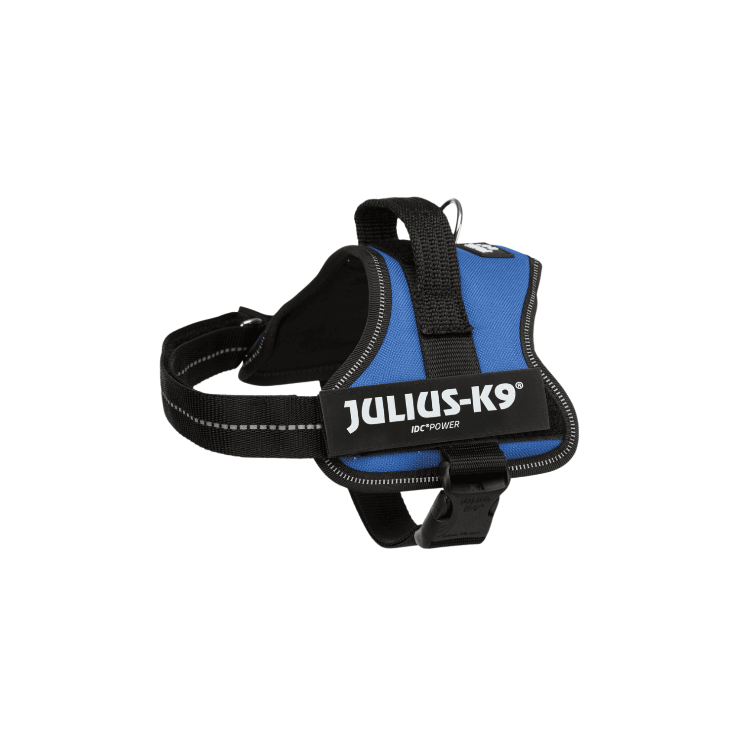 Julius K-9 szelki Mini-Mini dla młodych psów – niebieski, S: 40–53 cm