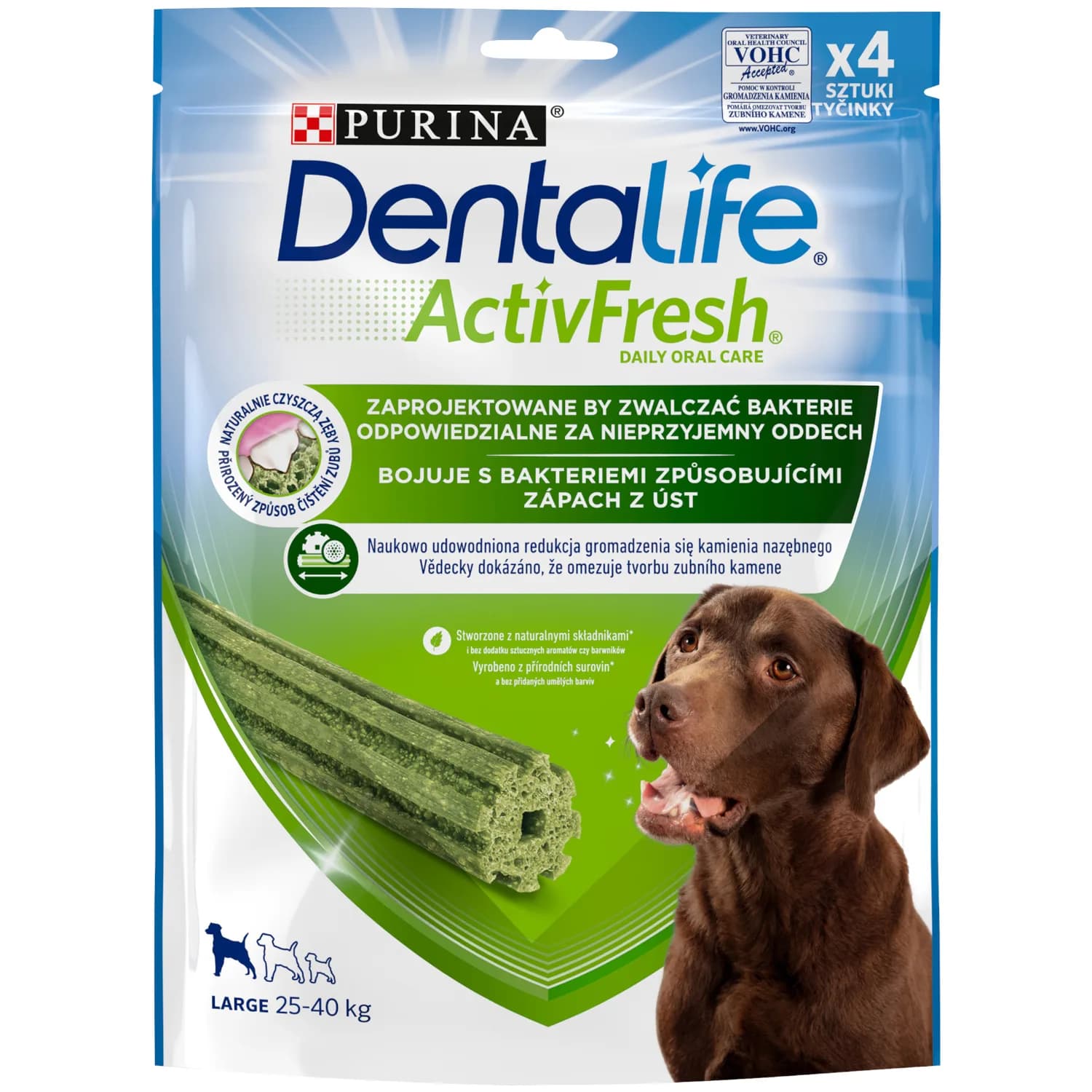 Dentalife ActivFresh Przysmak dla psów ras małych dla psów – dla psów 25-40 kg