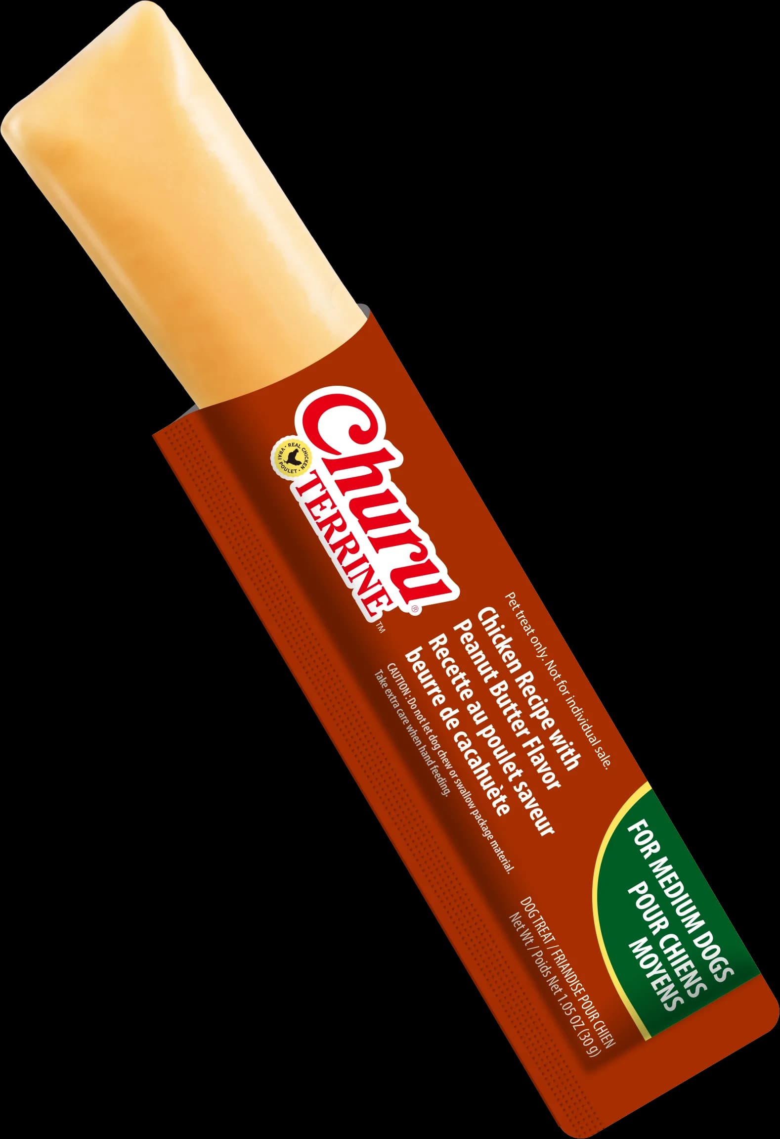 INABA Dog Churu Terrine Chicken & Peanut Butter 4 x 30 g (120 g)