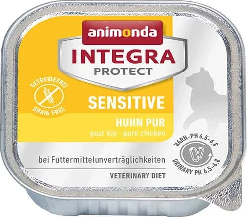 Animonda Integra Protect Sensitive karma mokra dla dorosłych kotów kurczak 100 g