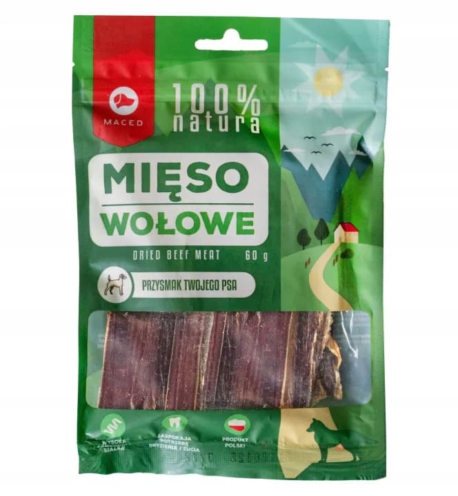 Maced Przysmak dla psa z Mięsa Wołowego 100% Natura