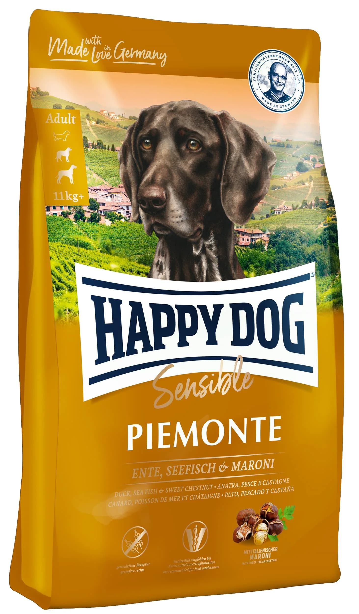 Happy Dog Supreme Piemonte sucha karma dla psa różna waga