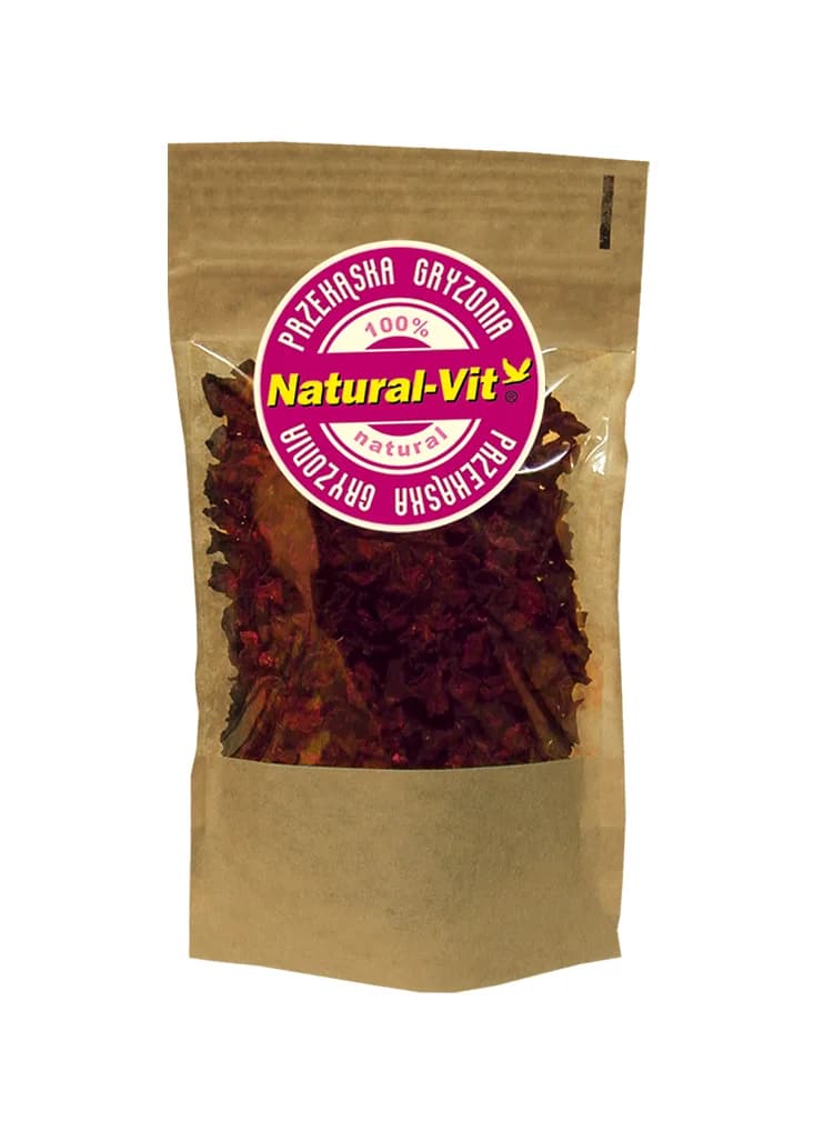 Natural-Vit Przekąska przysmak burak suszony 60 g