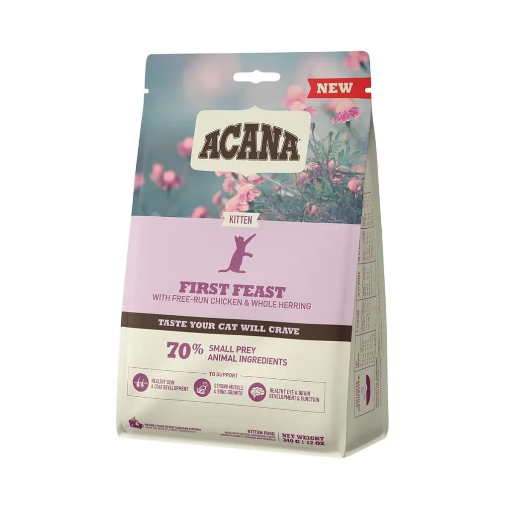 Acana Kitten First Feast karma sucha dla kociąt z kurczakiem – 340 g