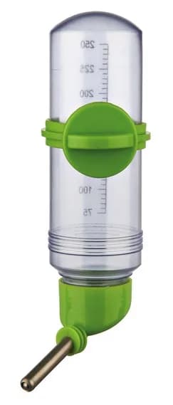 Trixie Plastikowa buteleczka na wodę z kulowym zaworem – 1,25 l